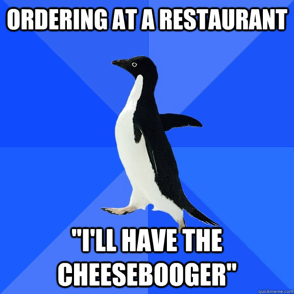 Ordering at a restaurant 
