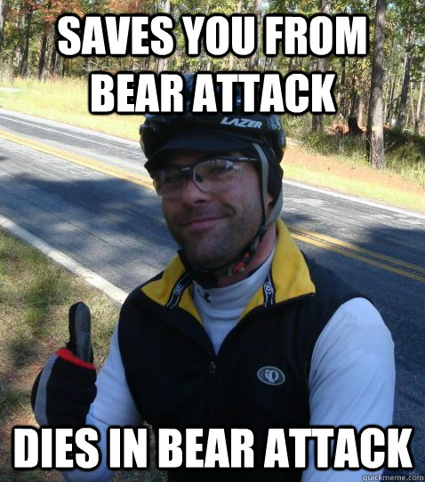 saves you from bear attack dies in bear attack - saves you from bear attack dies in bear attack  Misc