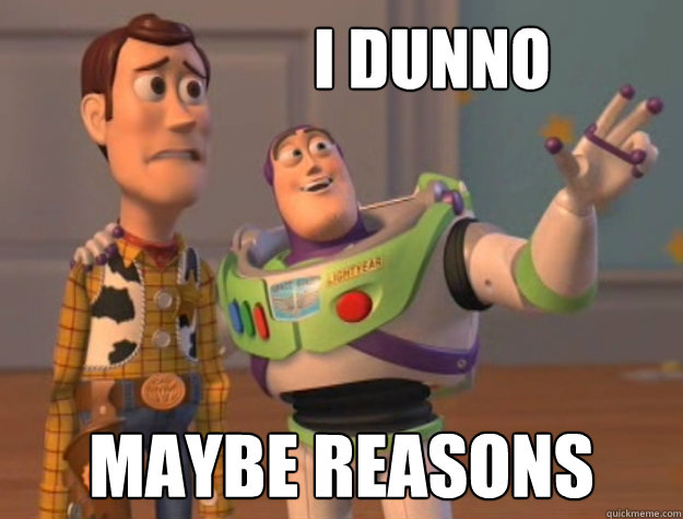 I dunno maybe reasons  Toy Story