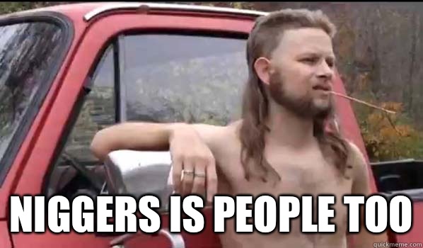  Niggers is people too  Almost Politically Correct Redneck