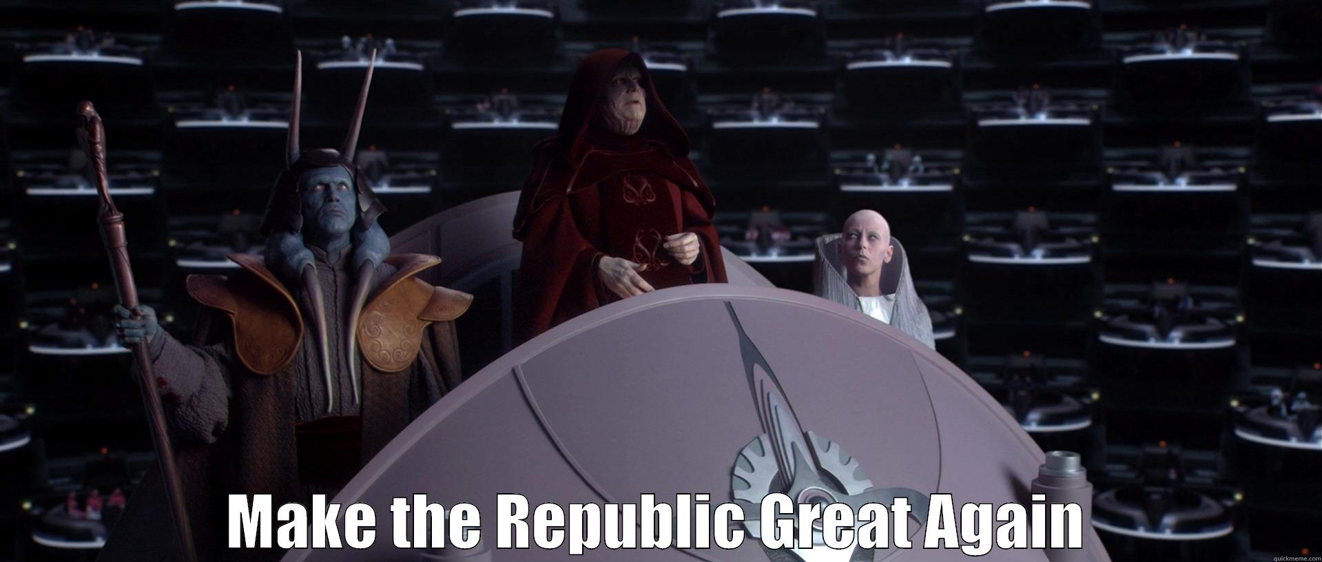  MAKE THE REPUBLIC GREAT AGAIN Misc