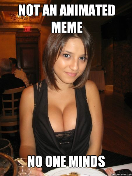 No one minds Not an animated meme  cant find boob girls meme