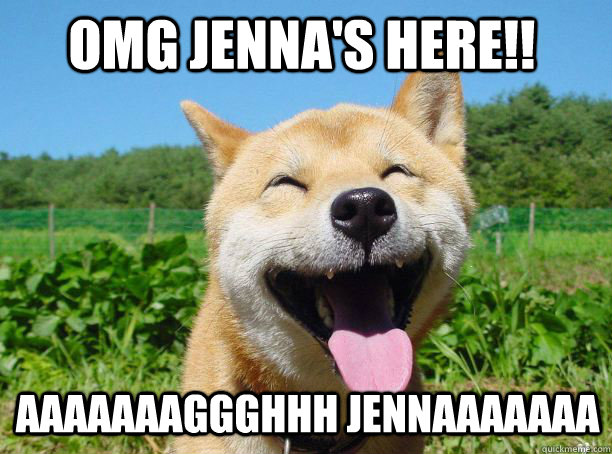 omg jenna's here!! aaaaaaaggghhh jennaaaaaaa - omg jenna's here!! aaaaaaaggghhh jennaaaaaaa  Misc