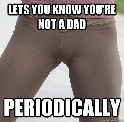 Lets you know you're not a dad Periodically  - Lets you know you're not a dad Periodically   Misc