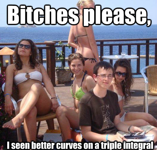Bitches please, I seen better curves on a triple integral - Bitches please, I seen better curves on a triple integral  Priority Peter