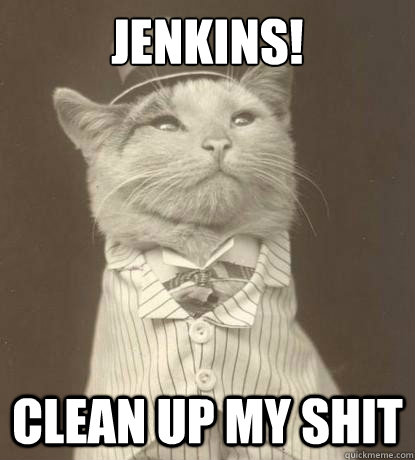 JENKINS! Clean up my shit - JENKINS! Clean up my shit  Aristocat