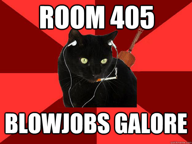 ROOM 405 BLOWJOBS GALORE - ROOM 405 BLOWJOBS GALORE  Berklee Cat