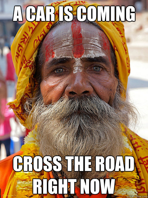 a car is coming cross the road right now - a car is coming cross the road right now  GGG Hindu