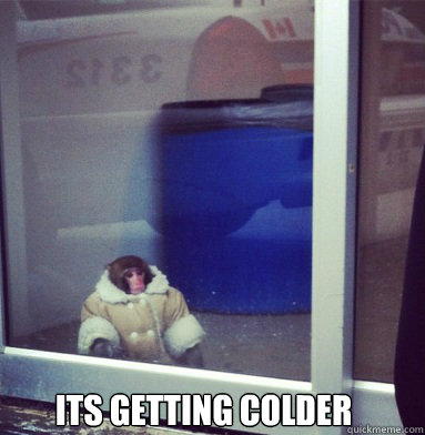 Its getting colder -  Its getting colder  Sophisticated Monkey