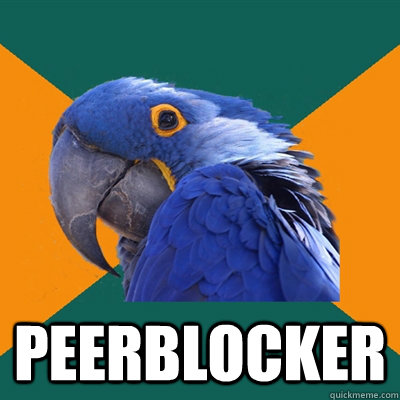  Peerblocker  Paranoid Parrot
