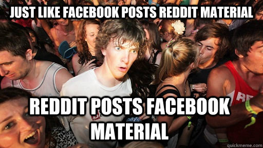 just like facebook posts reddit material reddit posts facebook material  Sudden Clarity Clarence