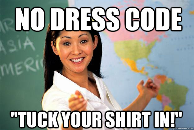 no dress code 