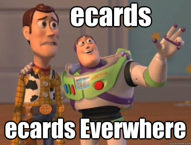 ecards ecards Everwhere  Pinks everywhere