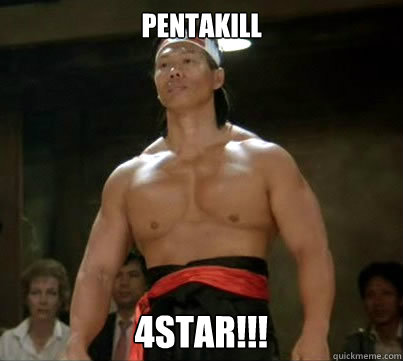 pentakill 4star!!! - pentakill 4star!!!  Aggressive Reginald