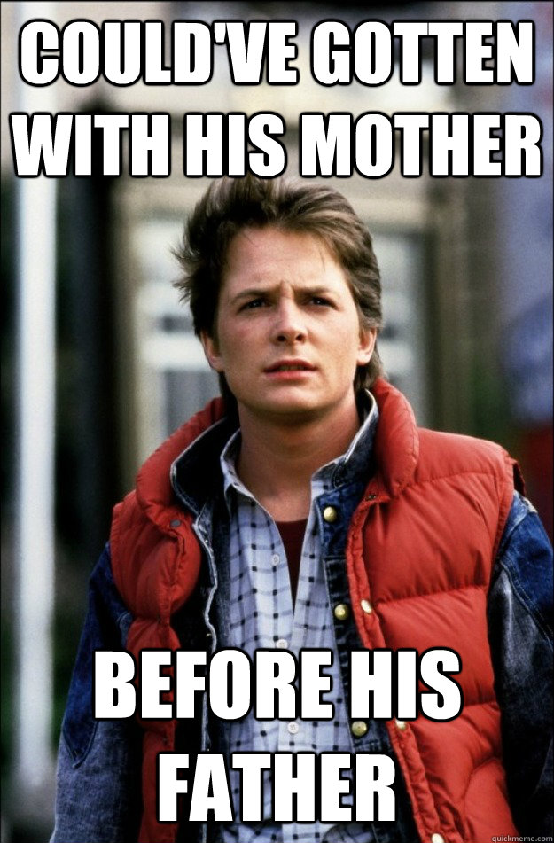 Could've gotten with his Mother Before his Father  Hipster Marty
