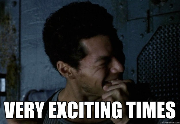  Very Exciting Times  Tank Exciting Times