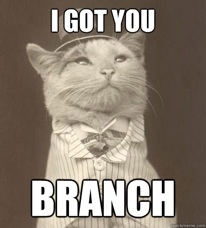 I got you BRANCH  Aristocat