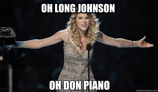 Oh long johnson oh don piano  