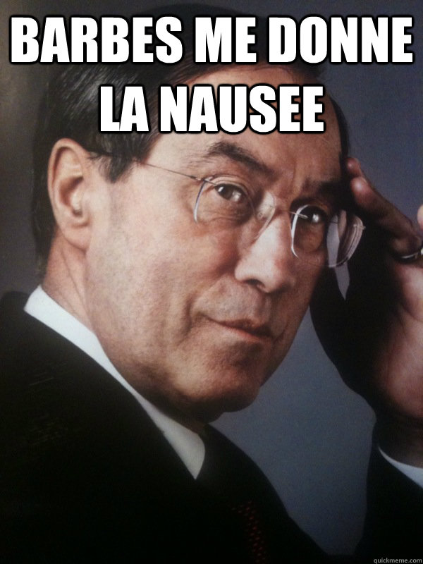 BARBES ME DONNE LA NAUSEE   FNUMP