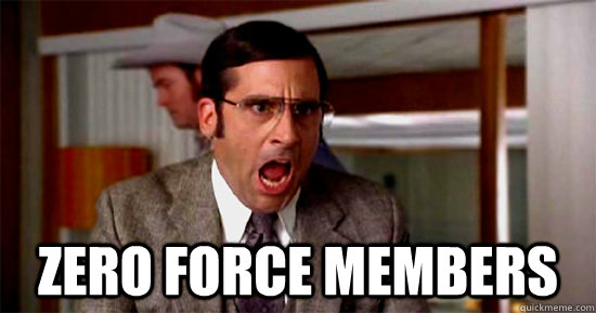  ZERO FORCE MEMBERS -  ZERO FORCE MEMBERS  very loud noises