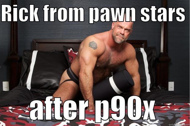 RICK FROM PAWN STARS  AFTER P90X Gorilla Man
