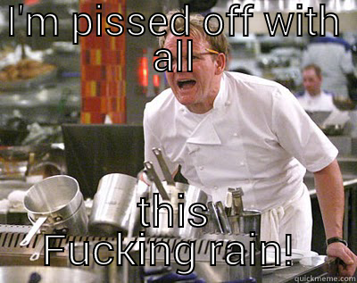 I'M PISSED OFF WITH ALL THIS FUCKING RAIN!  Chef Ramsay