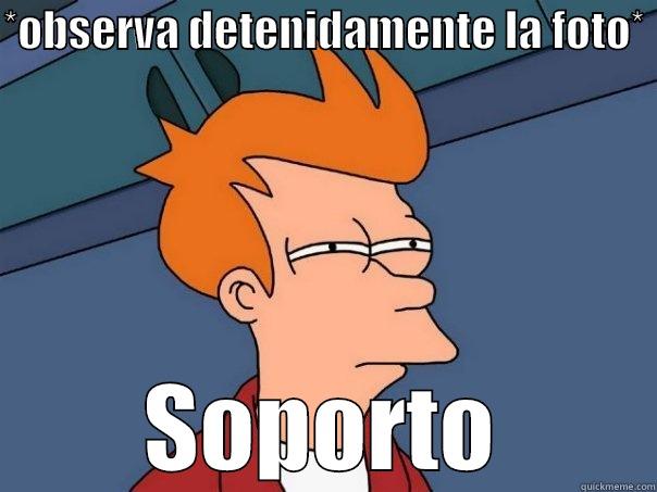 *OBSERVA DETENIDAMENTE LA FOTO*  SOPORTO Futurama Fry