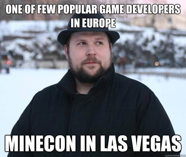 One of few popular game developers in Europe Minecon in Las Vegas  Advice Notch