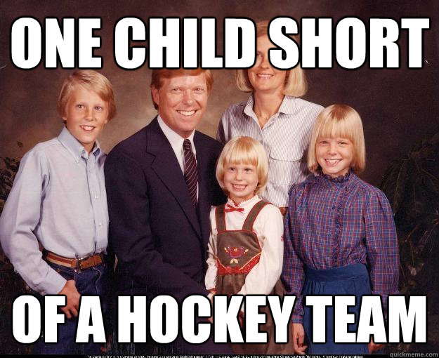 One child short of a hockey team - One child short of a hockey team  Fundie Christian