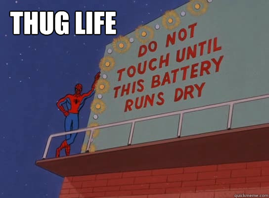 Thug life   60s Spiderman
