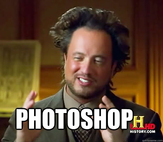  photoshop  Ancient Aliens