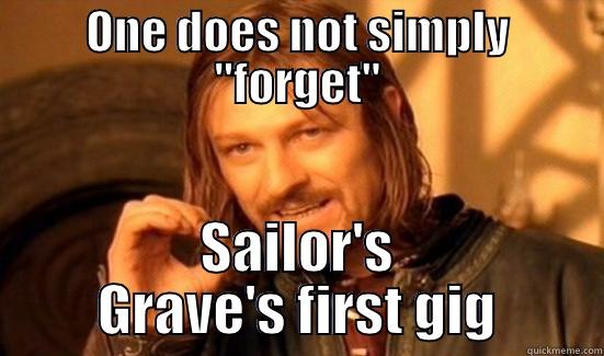 ONE DOES NOT SIMPLY 