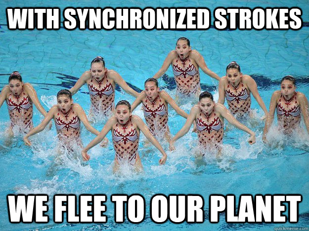 synchronize swim memes | quickmeme