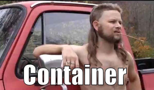   CONTAINER Almost Politically Correct Redneck