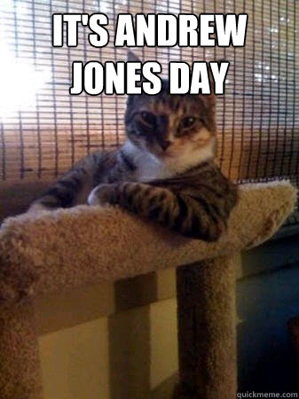 It's Andrew Jones Day   The Most Interesting Cat in the World