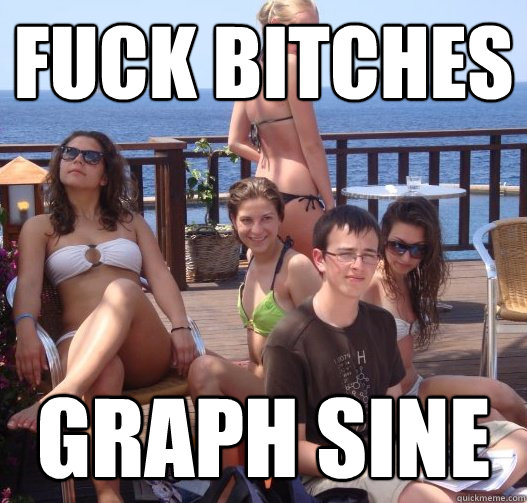 Fuck Bitches Graph Sine  