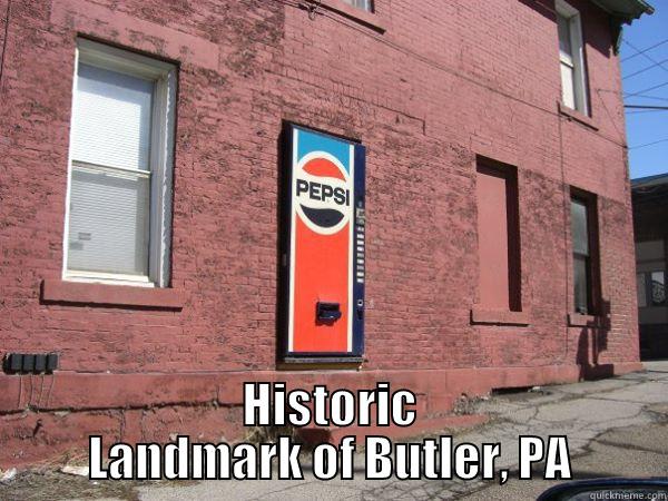  HISTORIC LANDMARK OF BUTLER, PA Misc