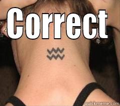 CORRECT  Misc