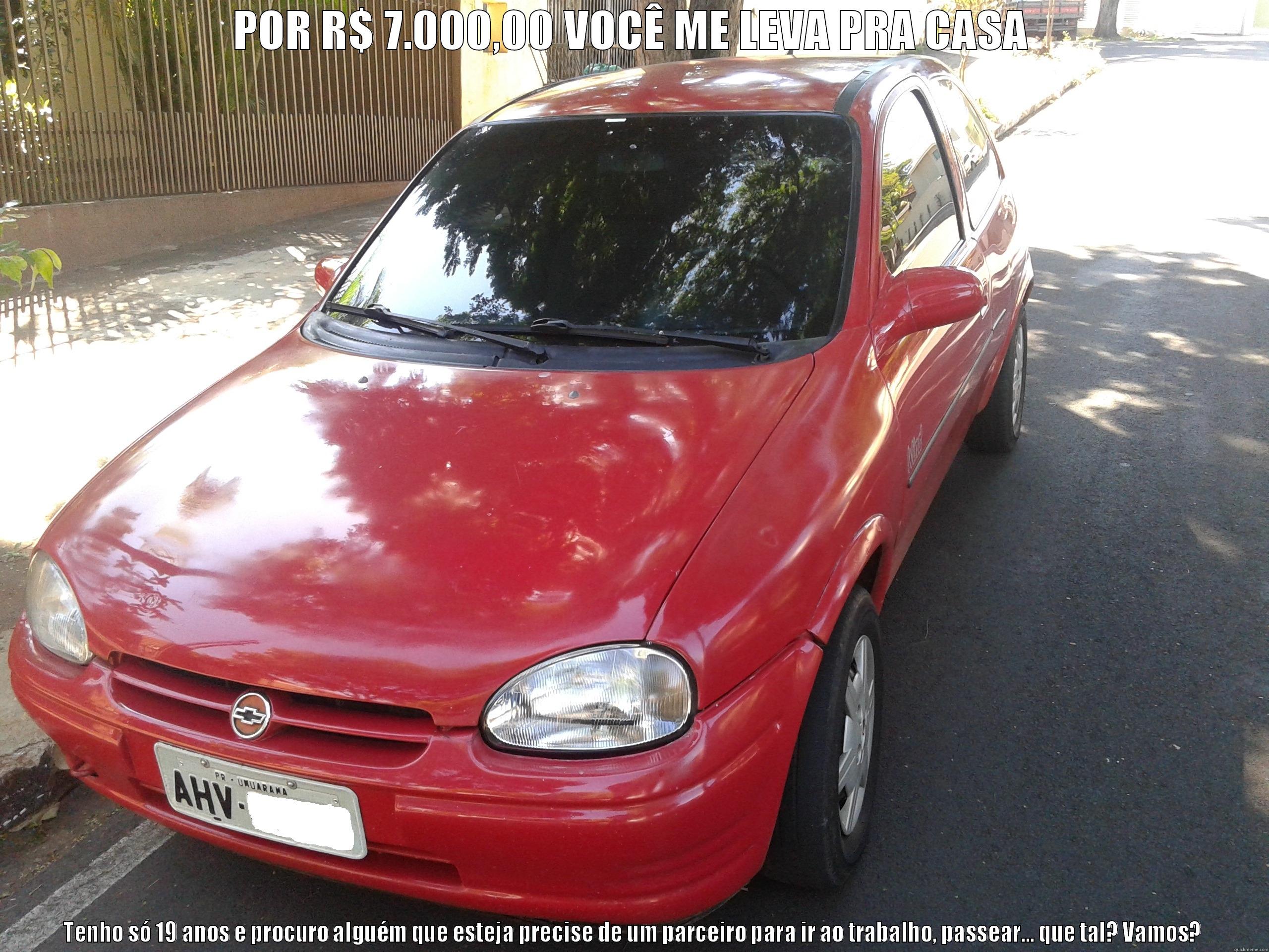 POR R$ 7.000,00 VOCÊ ME LEVA PRA CASA TENHO SÓ 19 ANOS E PROCURO ALGUÉM QUE ESTEJA PRECISE DE UM PARCEIRO PARA IR AO TRABALHO, PASSEAR... QUE TAL? VAMOS? Misc