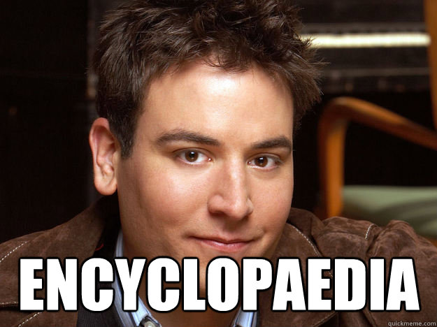  Encyclopaedia  Scumbag Ted Mosby