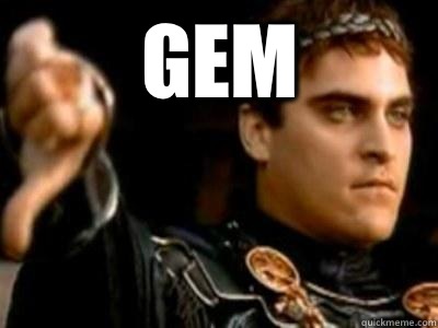 Gem   Downvoting Roman