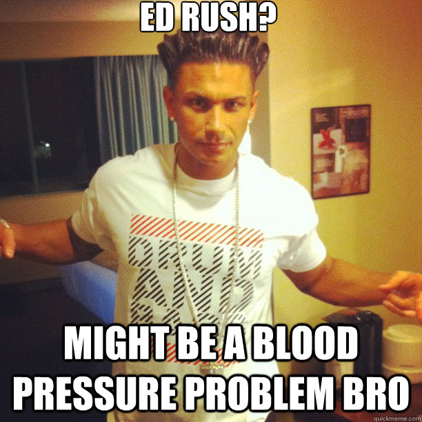 Ed Rush? Might be a blood pressure problem bro  Drum and Bass DJ Pauly D