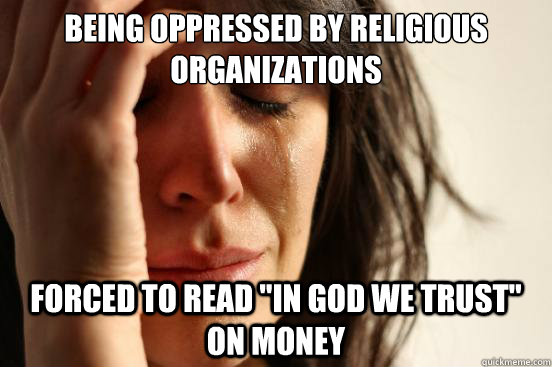 being oppressed by religious organizations forced to read 