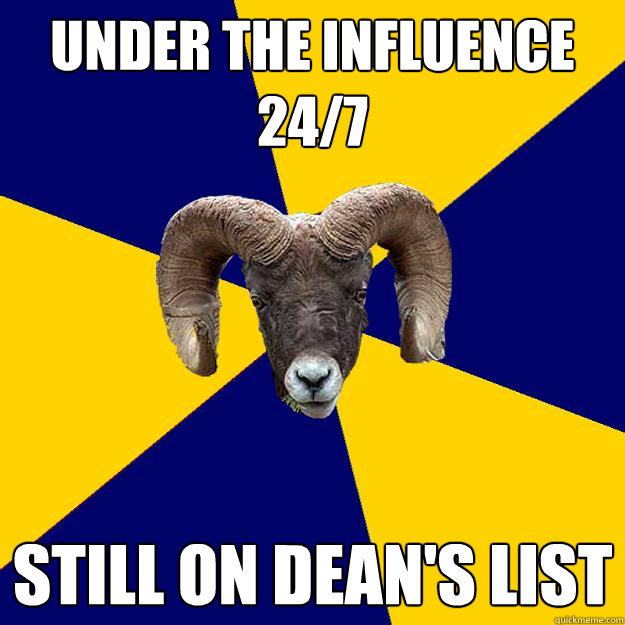 under the influence 24/7 still on dean's list - under the influence 24/7 still on dean's list  Suffolk Kid Ram