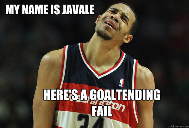 my name is javale here's a goaltending fail  javale mcgee dumb