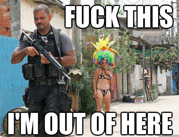 FUCK THIS I'm OUT of here - FUCK THIS I'm OUT of here  Tired Police Officer
