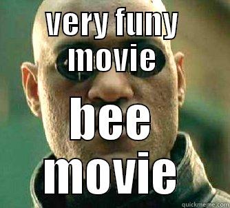 VERY FUNY MOVIE BEE MOVIE Matrix Morpheus