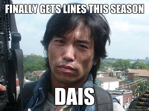 Finally gets lines this season dais - Finally gets lines this season dais  Misc