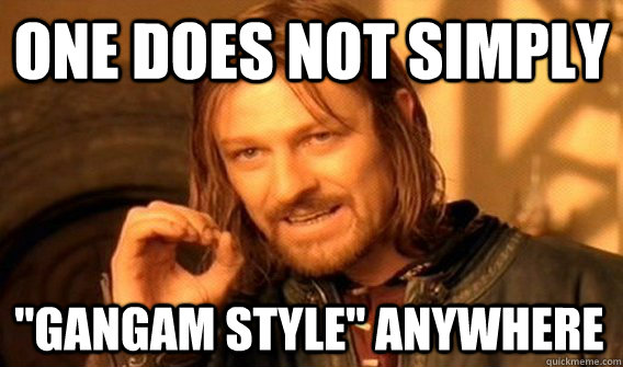 ONE DOES NOT SIMPLY 