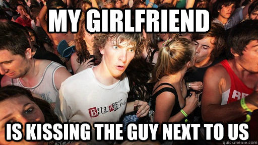 MY GIRLFRIEND IS KISSING THE GUY NEXT TO US  Sudden Clarity Clarence